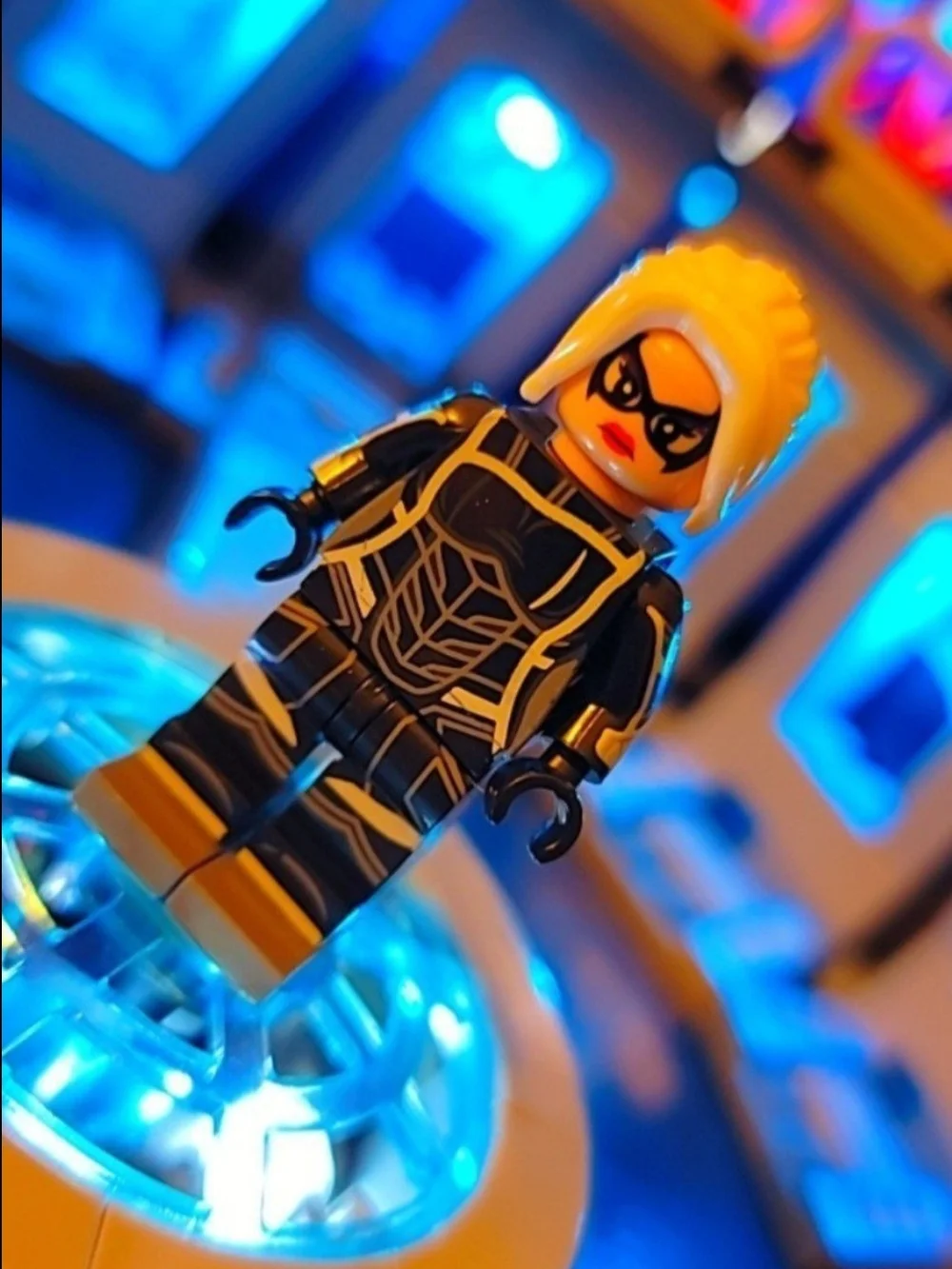 Spiderman Black Cat Minifigure Lego Compatible
